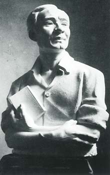 Professor Khien Yimsiri, 1951</br>Plaster</br>Life size</br>Gold Meda Award (Sculpture)</br>3rd National Exhibition of Art