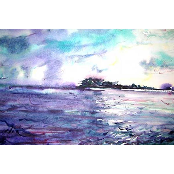 Koh - Chang, 2004 Water colour on paper 35 x 49 cm.