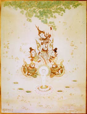 The Art for Dhamma by Pusit Karnchanasiripan