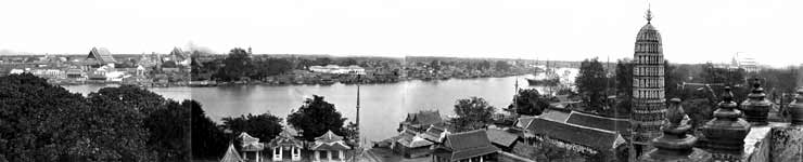 Exhibition : A panoramic of Bangkok taken during the reign of King Rama IV : The New Discovery