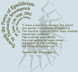 Exhibition : Towards the Force of Equilibrium