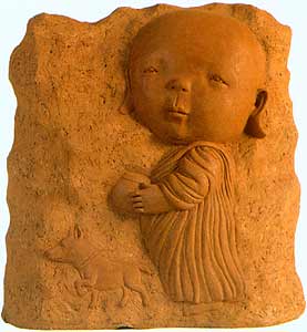 Title : Little Monk, 2002