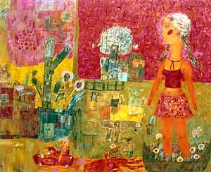 Title : Pigtale Girl, 2002