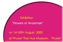 Exhibition : "Flowers of Andaman"