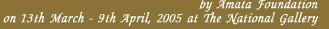 Exhibition : "Amata Art Award No.1/2004"  by Amata Foundation
