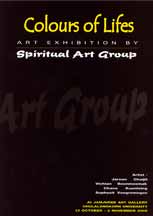 Exhibition : Colours of Lifes by Spiritual art group/catalogue