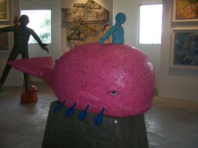 The pink whale