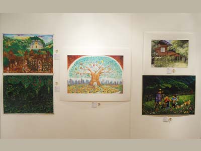 The 27th PTT Art Exhibition Green Living Saving the Earth by Silpakorn University and PTT บ้านสีเขียว โลกสีเขียว
