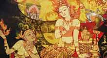 The Painting Illustration of The Ramayana of Valmiki in Thai Version | จิตรกรรมภาพประกอบ