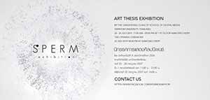Art Thesis Exhibition Sperm
