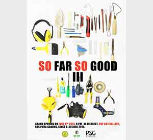 So Far So Good III by students from Sculpture Department, Faculty of Painting Sculpture and Graphic Arts, Silpakorn University