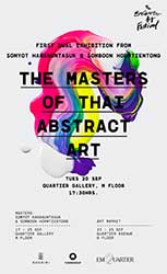 The Masters of Thai Abstract Art by Somyot Hananuntasuk and Somboon Hormtientong
