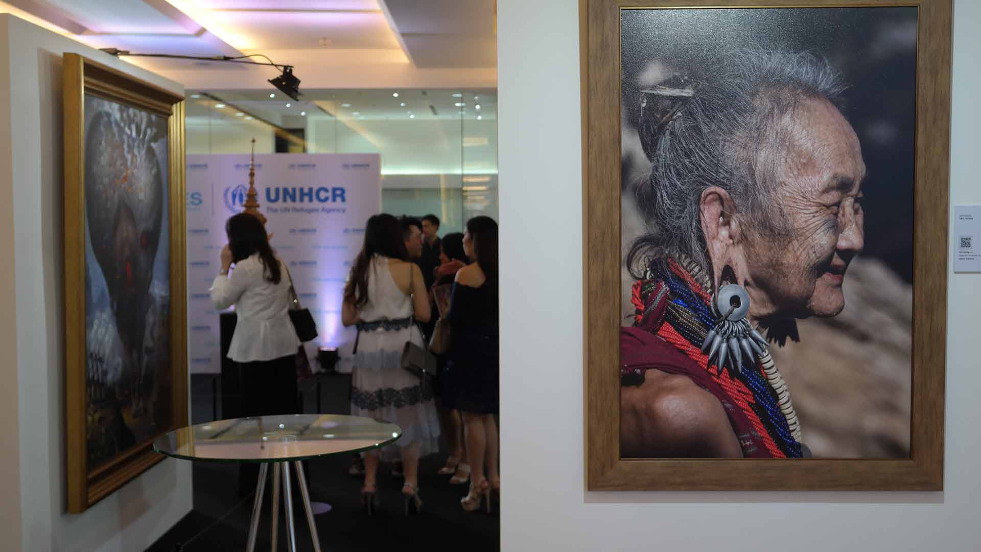 Exhibition Art Auction for Refugees by UNHCR and Venerable Vudhijaya Vajiramedhi | นิทรรศการ งานประมูลศิลปกรรมเพื่อผู้ลี้ภัย โดย สำนักงานข้าหลวงใหญ่ผู้ลี้ภัยแห่งสหประชาชาติร่วมกับท่าน ว.วชิรเมธี