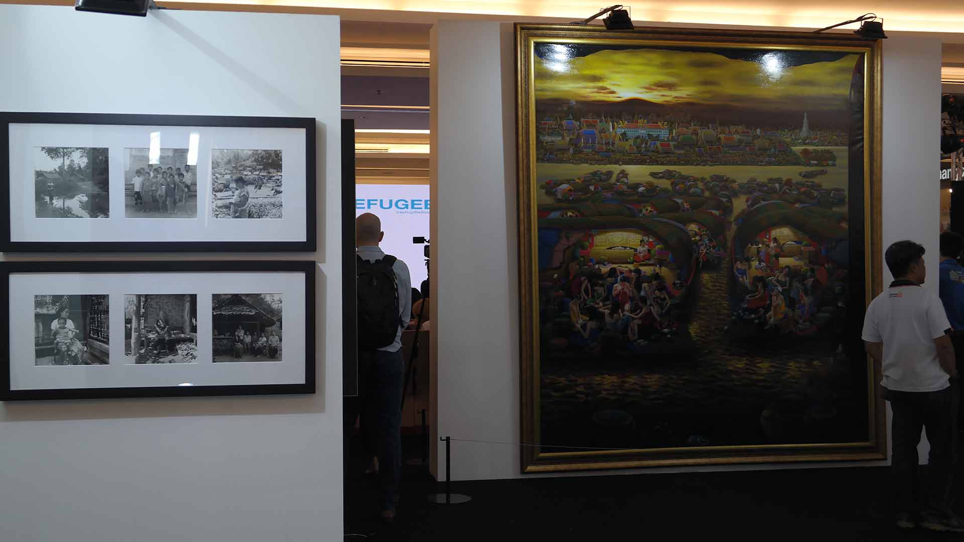 Exhibition Art Auction for Refugees by UNHCR and Venerable Vudhijaya Vajiramedhi | นิทรรศการ งานประมูลศิลปกรรมเพื่อผู้ลี้ภัย โดย สำนักงานข้าหลวงใหญ่ผู้ลี้ภัยแห่งสหประชาชาติร่วมกับท่าน ว.วชิรเมธี