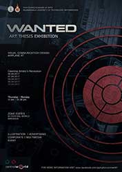 Wanted Art Thesis Exhibtion By Visual Communication Design senior students | นิทรรศการศิลปนิพนธ์ WANTED