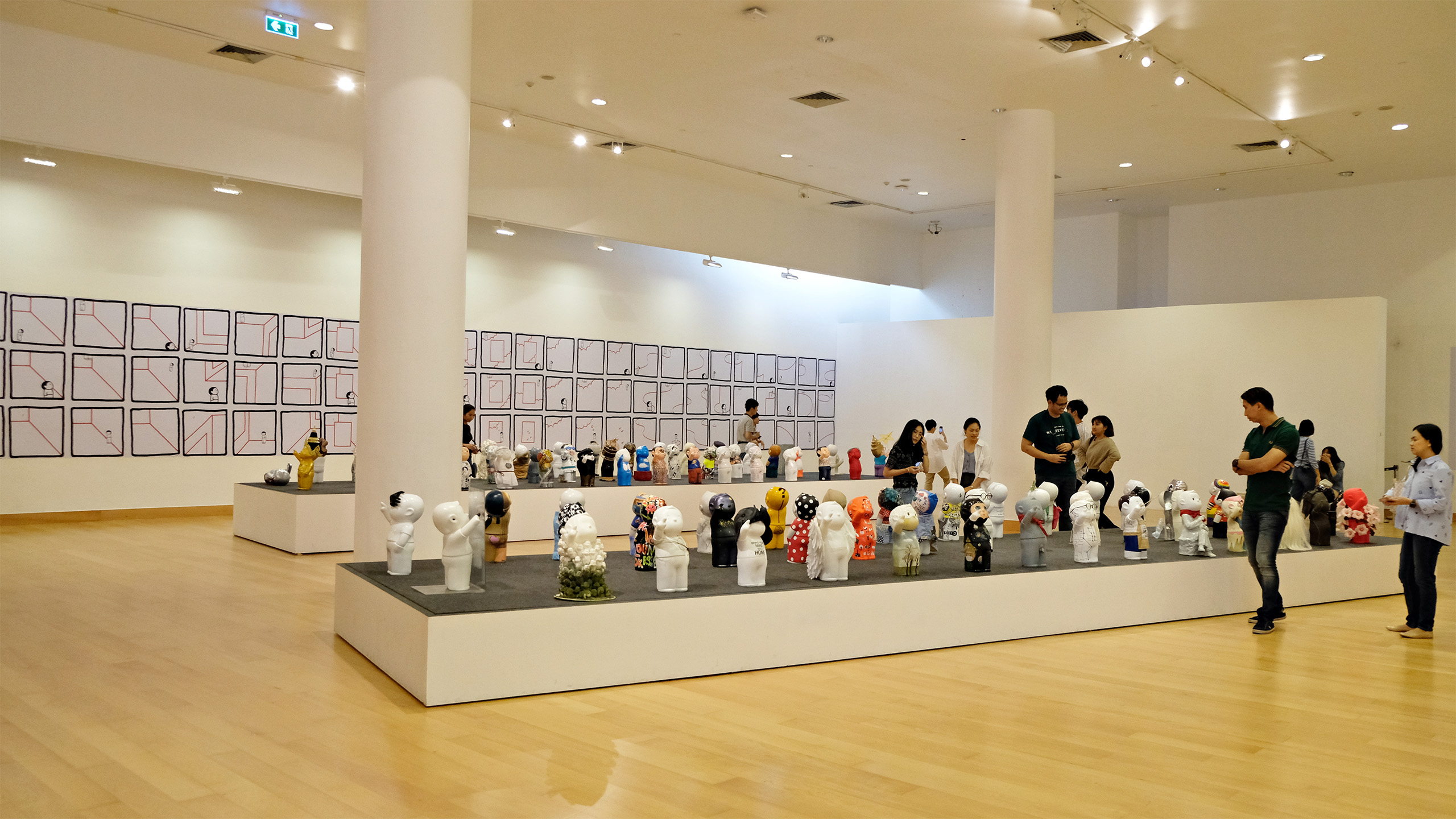 TIAN TIAN XIANG SHANG Arts is Learning Learning is Arts Exhibtion