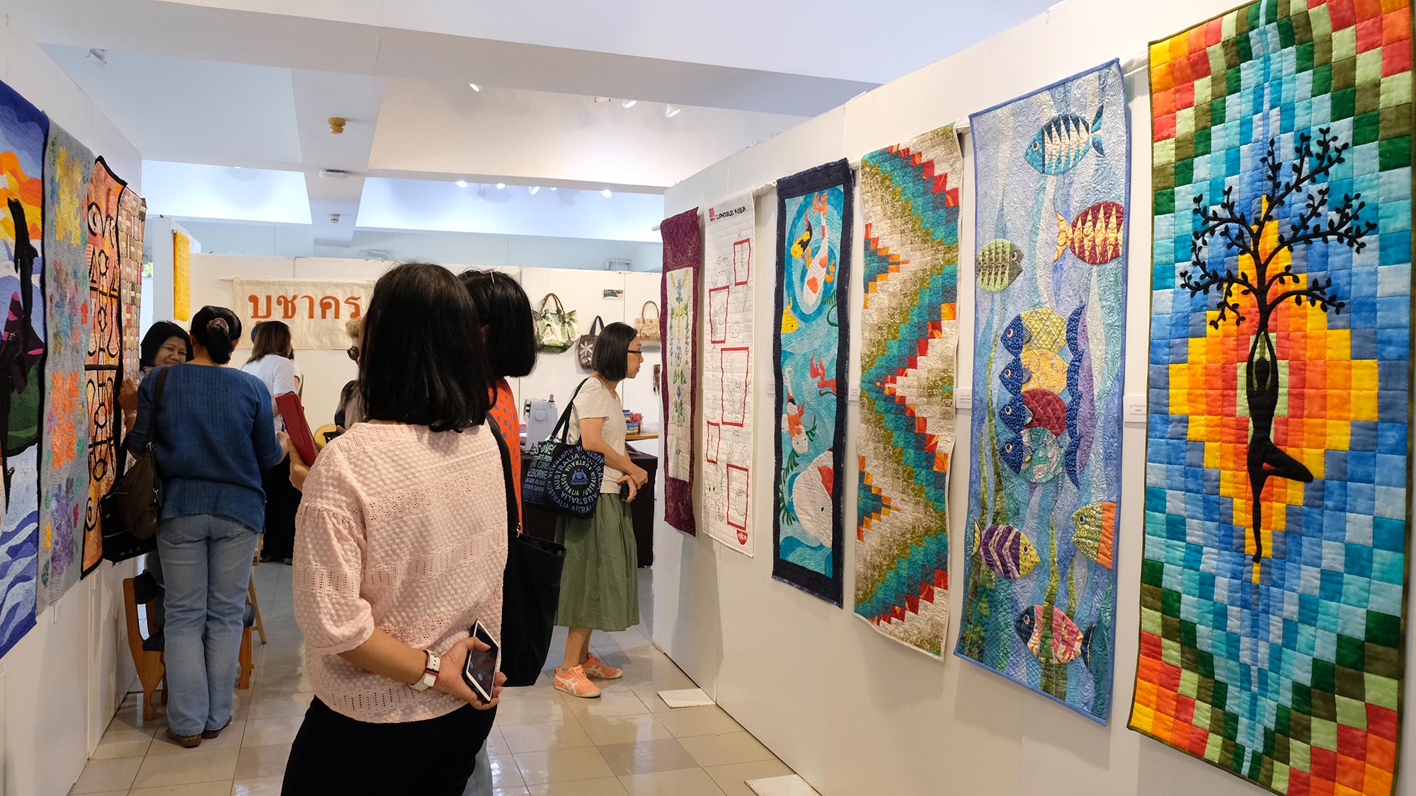 Exhibition JHIA THAILAND QUILT ART 2019 By More than 70 QUILT Artists | นิทรรศการ ศิลปะบนผืนผ้า โดย ศิลปินกลุ่มผู้ทำงานQUILT กว่า 70 คน