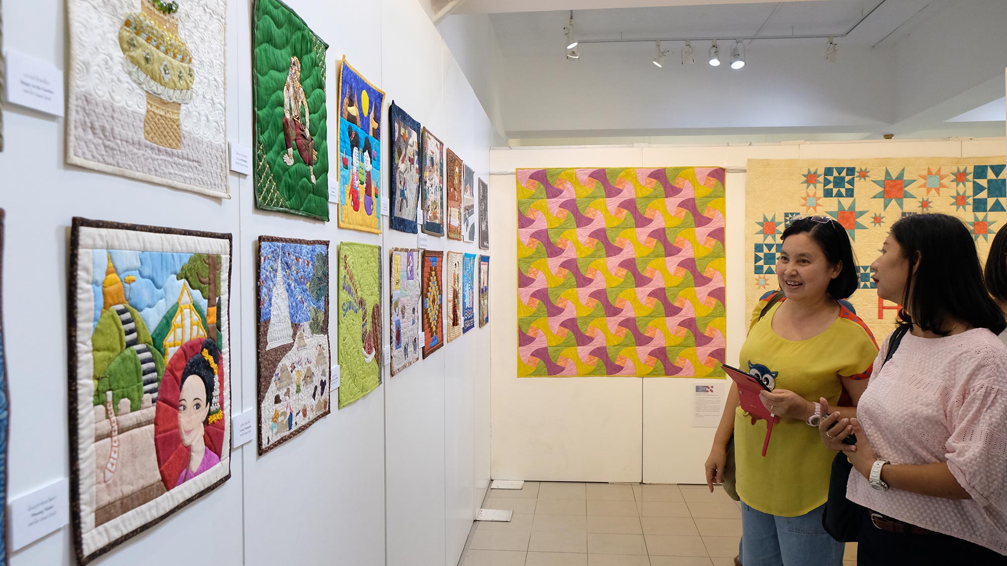 Exhibition JHIA THAILAND QUILT ART 2019 By More than 70 QUILT Artists | นิทรรศการ ศิลปะบนผืนผ้า โดย ศิลปินกลุ่มผู้ทำงานQUILT กว่า 70 คน