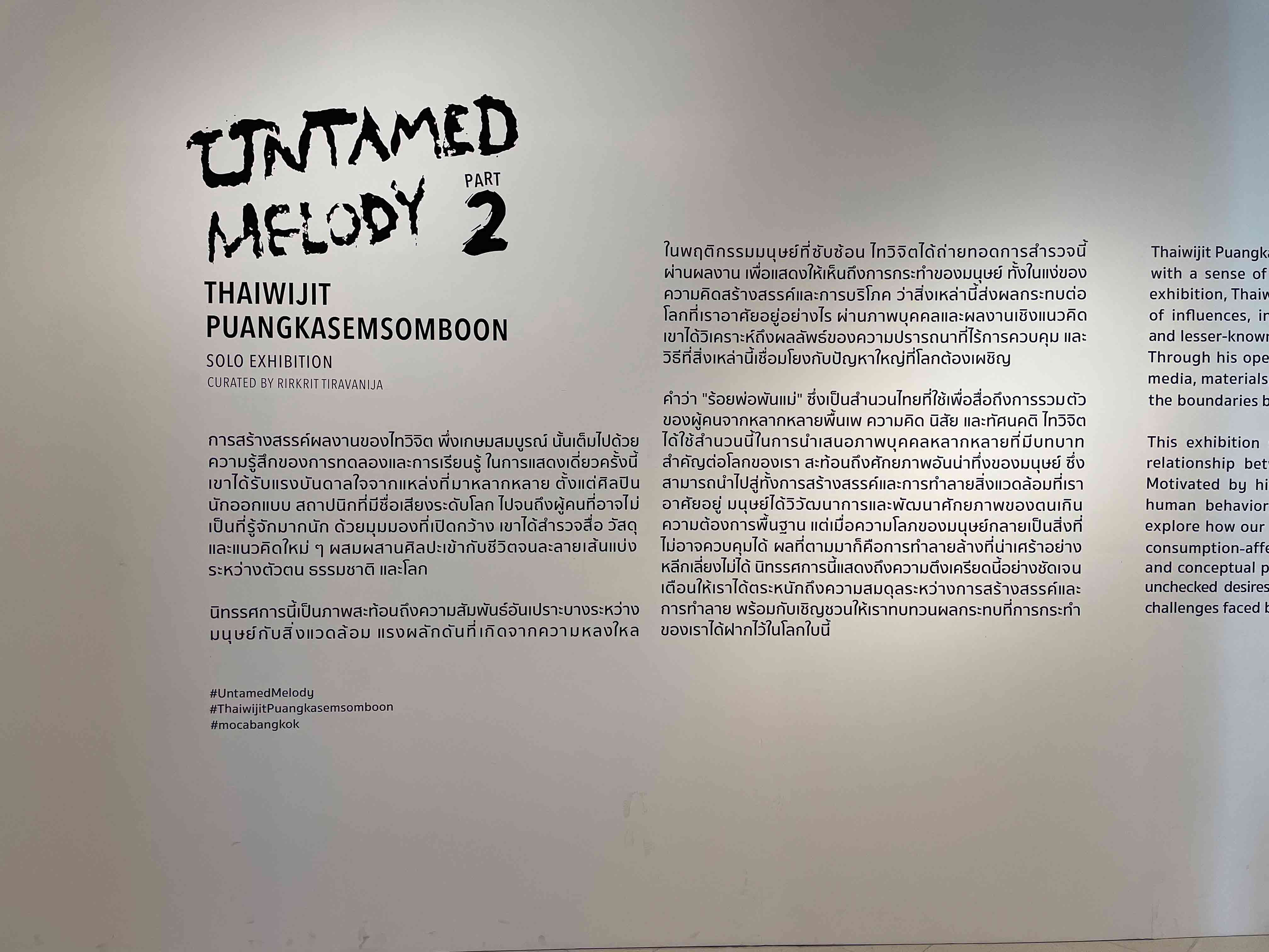 untamed melody By Thaiwijit Puangkasemsomboon