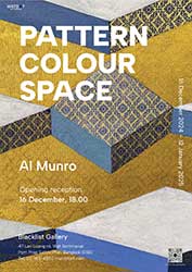 Pattern Colour Space (‘แบบแผน, สีสัน, ที่ว่าง’) by Al Munro (แอล มุนโร)