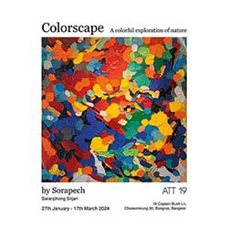 Colorscape: A Colorful Exploration of Nature โดย สราญพงศ์ ศรีจันทร์ (Saranphong Srijan) หรือชื่อเดิม สรเพชร ศรีจันทร์ (Sorapech Srijan)