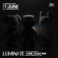 Luminate: The Awakening of Dreams นิทรรศการเปิดตัว DDDArttoys Experience Store