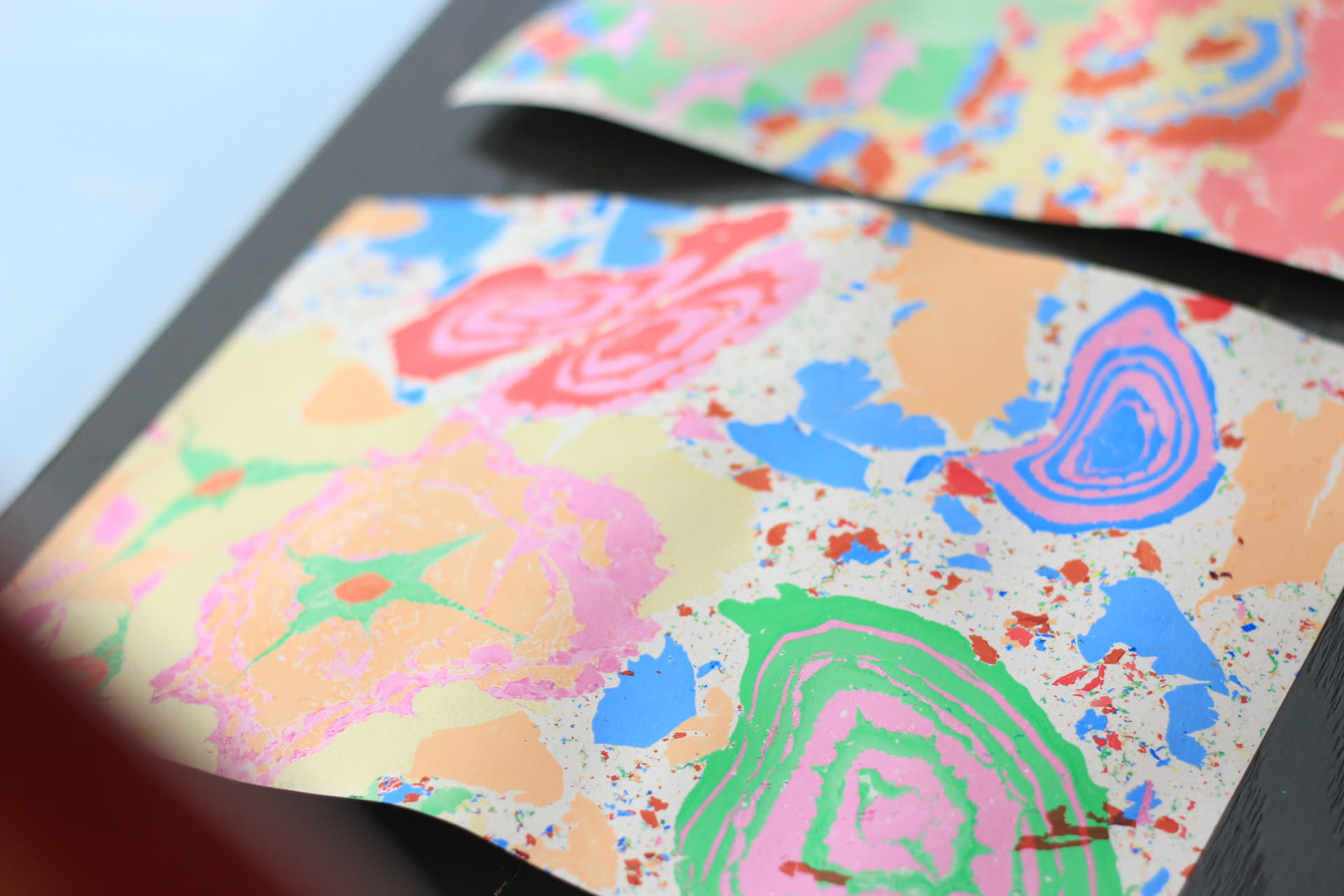 Marbling Art Workshop – การเดินทางของสีและสายน้ำ