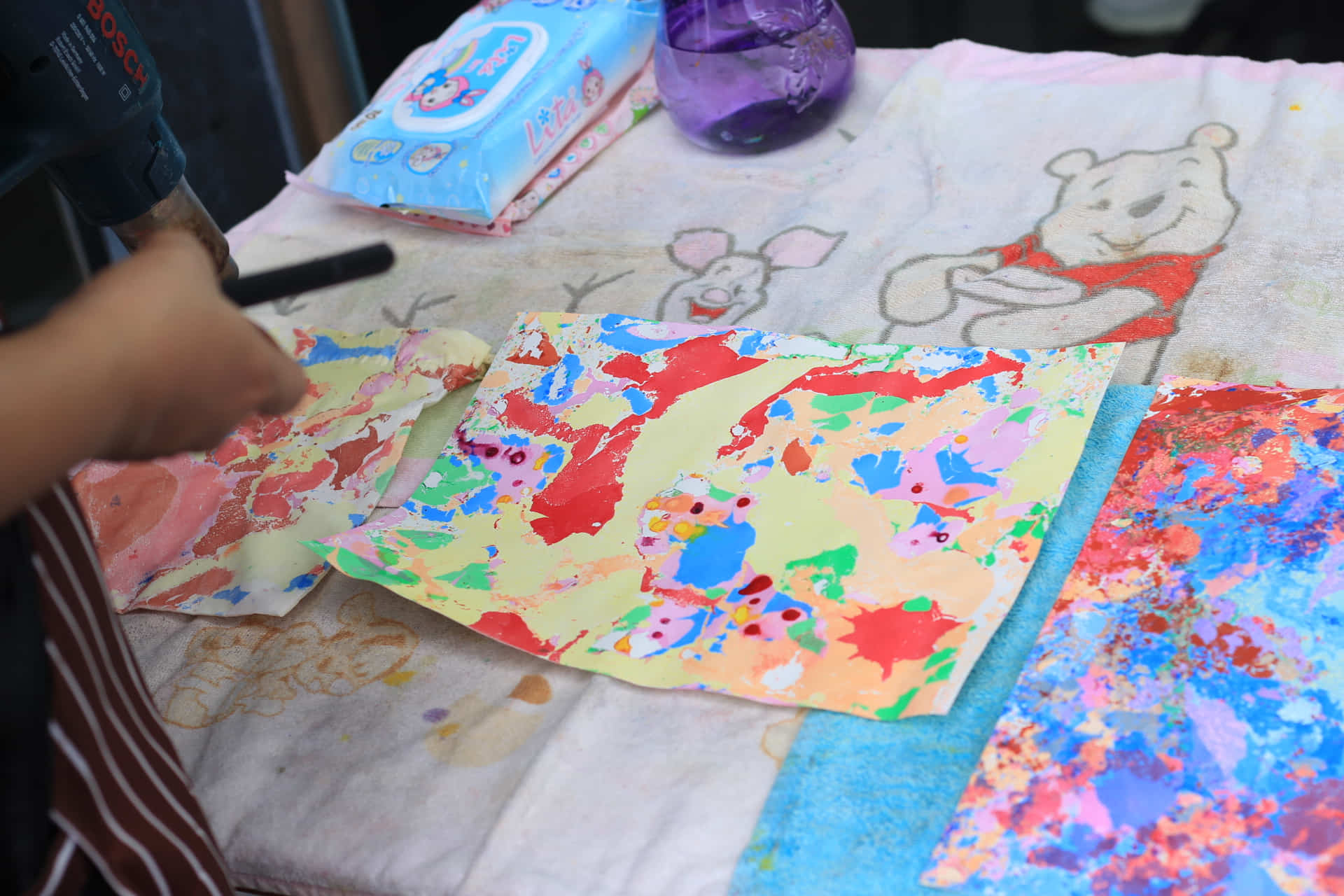 Marbling Art Workshop – การเดินทางของสีและสายน้ำ
