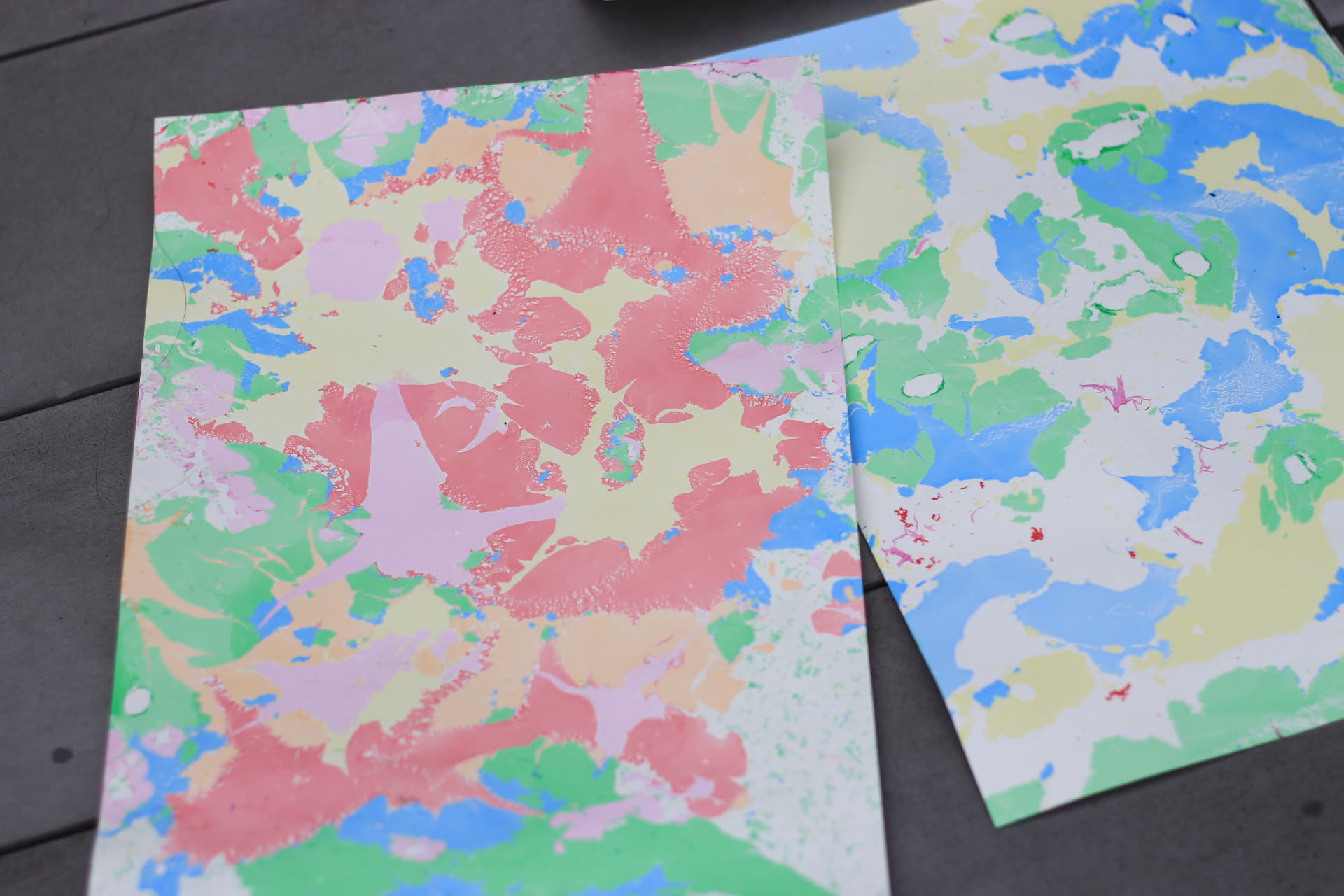 Marbling Art Workshop – การเดินทางของสีและสายน้ำ