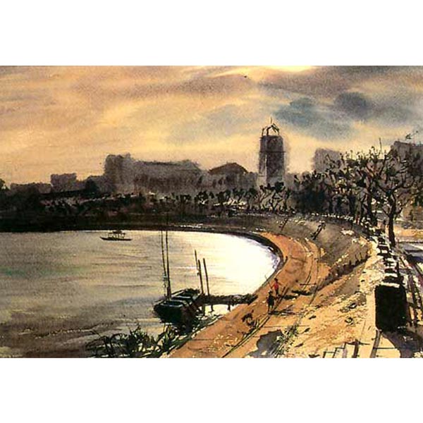 Rachaburi no.1 Watercolor 11 x 15 Inc.