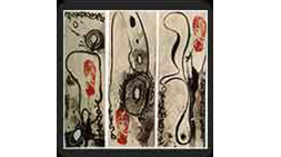 Niras Thailand in Poem, 1991, Acrylic and charcoal on paper, 104 Pieces, Each One 40 x 14 inch.