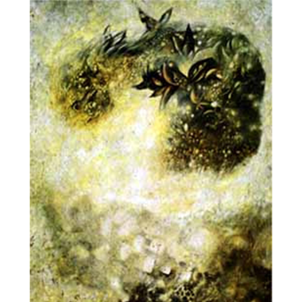 Dawn, 1966 Oil on canvas 150x198 cm. Collection of the artist