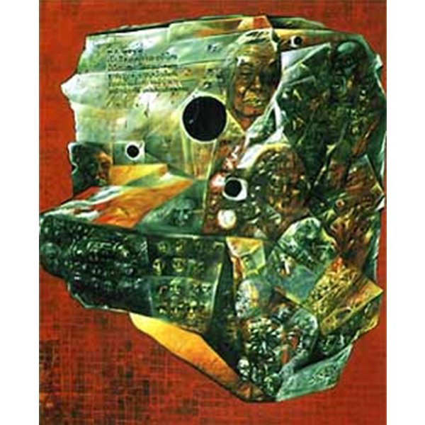 Seinee Stone, 1976 Oil on canvas 137x154 cm. Collection of the artist