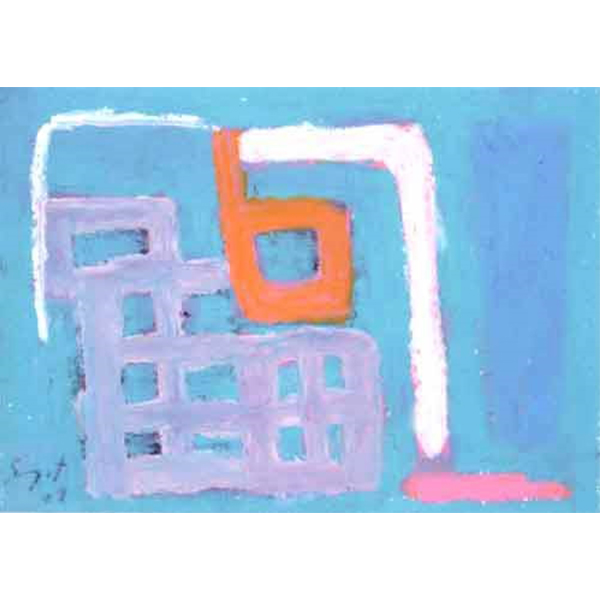 2003-80 Pastel on paper 14 x 19.5 cm.