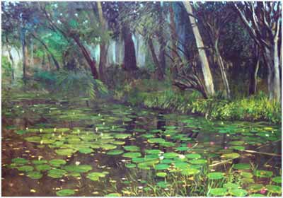 Work : Lotus Swamp 2