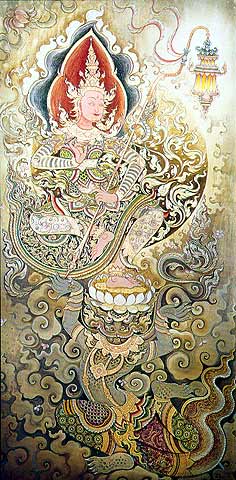 The door-guardians (stand)