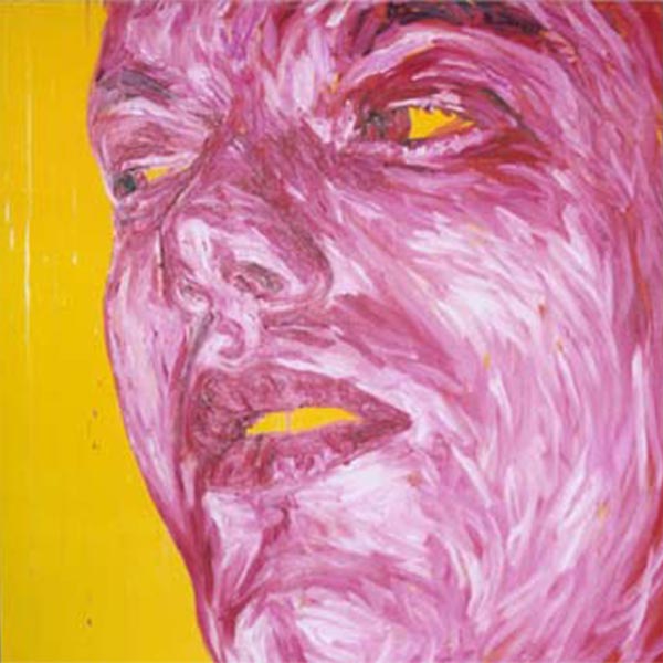 Pink, 2002, Oil on canvas 100 x 100 cm.