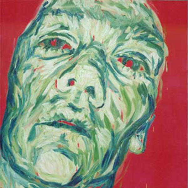 Snake, 2002, Oil on canvas, 100 x 100 cm.